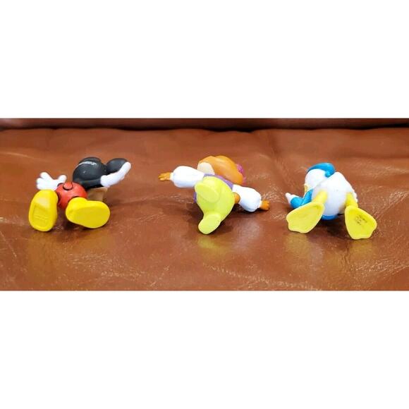Set Of Three Disney Figures Donald Duck Mickey Mouse Dale Chipmunk Replacements - Picture 4 of 14